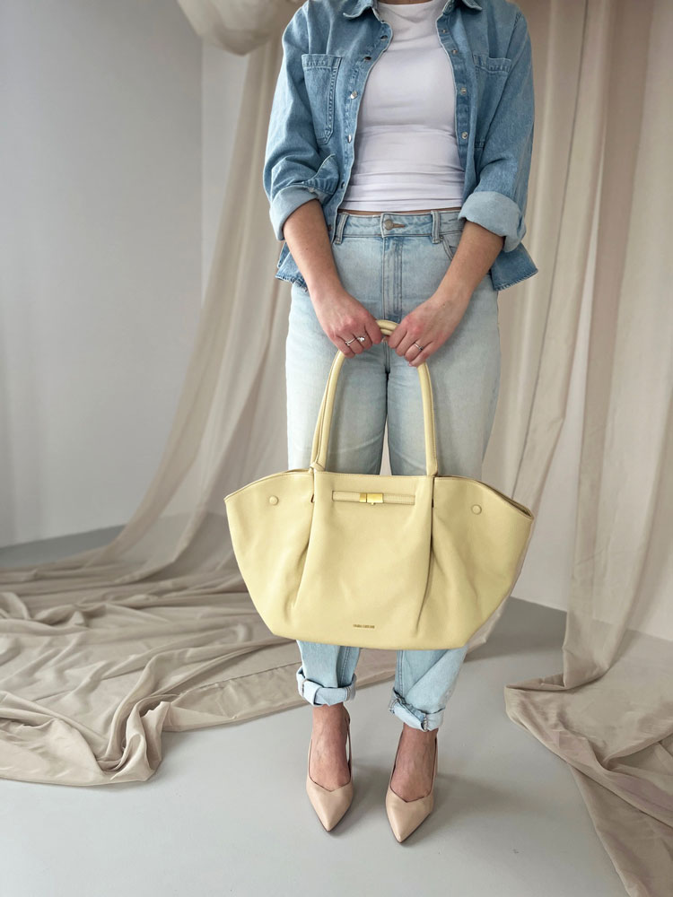 Žltá kabelka na rameno RS5022-yellow