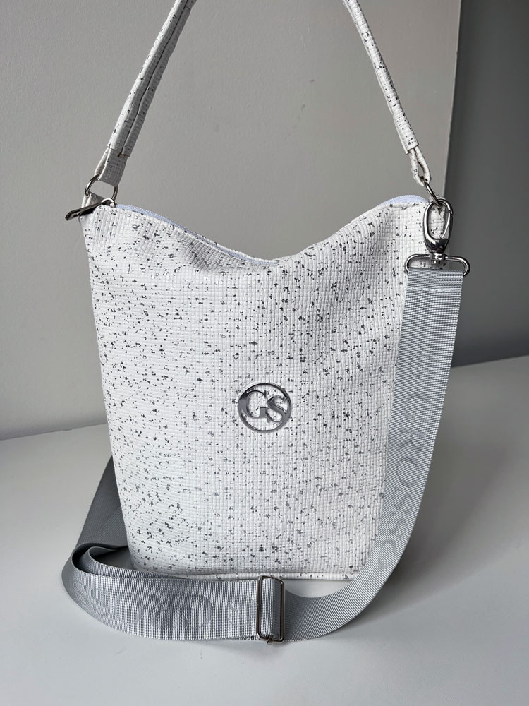 Kabelka na rameno/crossbody GROSSO GS-JPS022-white