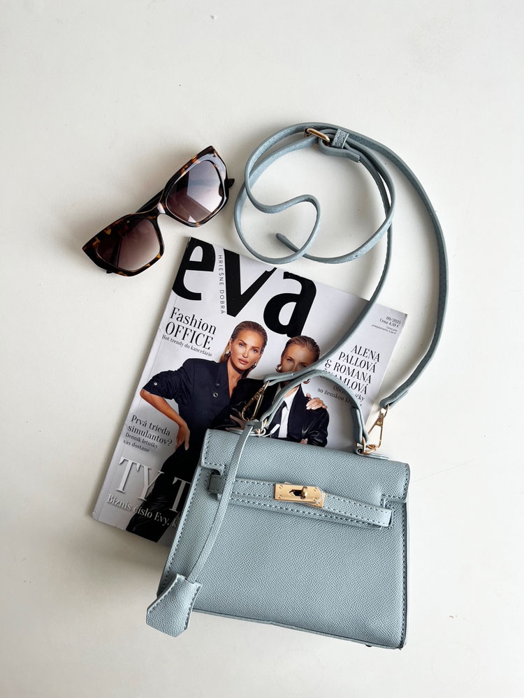 Mini kabelka do ruky/crossbody D44-blue