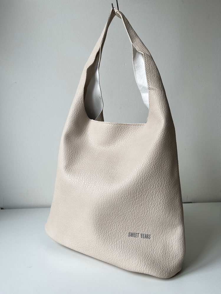 Béžová kabelka na rameno 2v1 WSY3001-beige