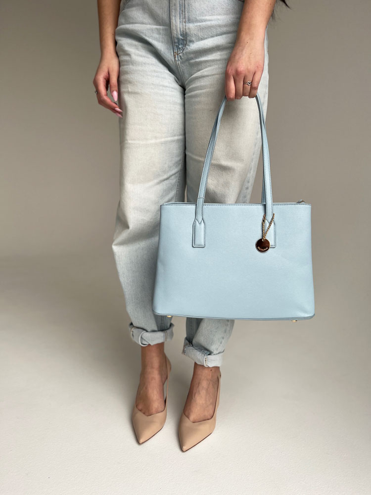 Modrá kabelka na rameno J8813-blue