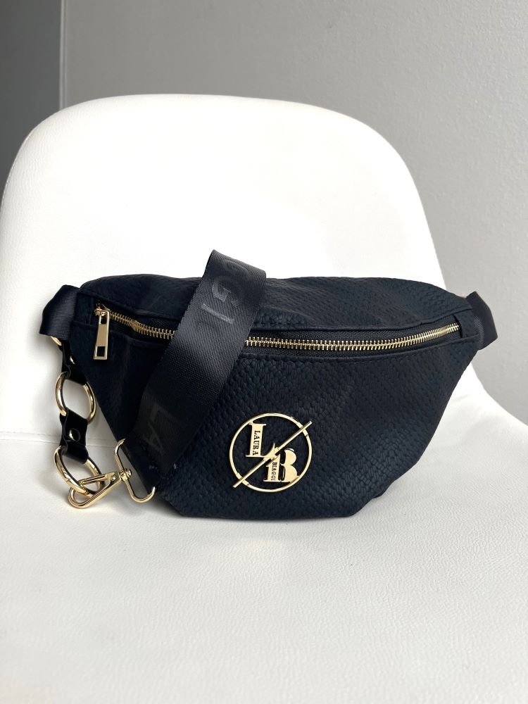 Čierna ľadvinka Laura Biaggi DX-KB82-blackTEX