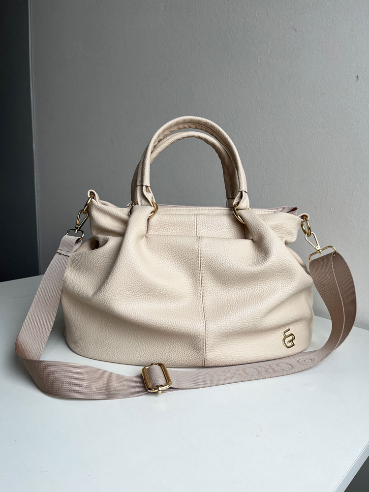 Kabelka do ruky GROSSO béžová