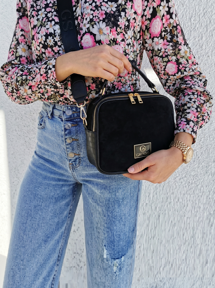 Kabelka do ruky/crossbody GROSSO GS-JCS0013-blackZAM