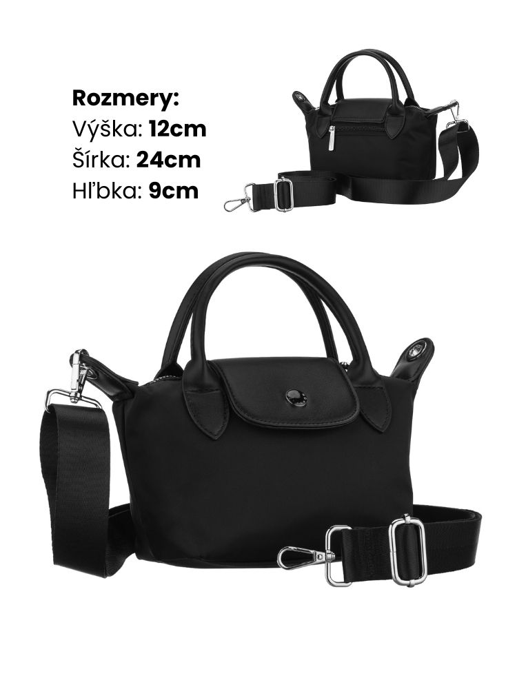 Mini nylonová crossbody – ľahká, praktická a štýlová na cestovanie