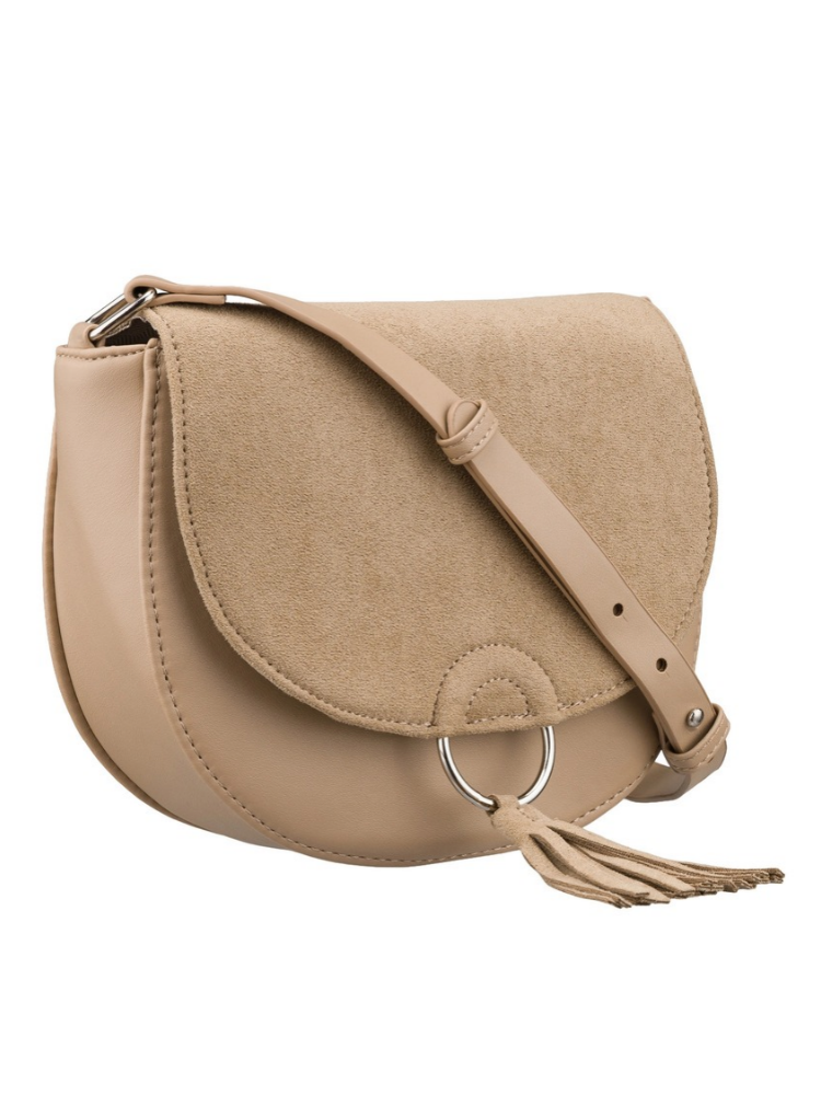 Béžová crossbody kabelka Peterson - malá a praktická