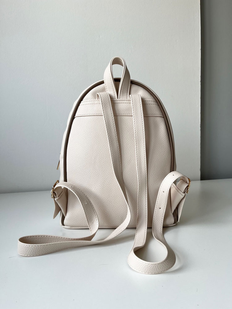 Športovo-elegantný dámsky vak GROSSO GS-040-cream