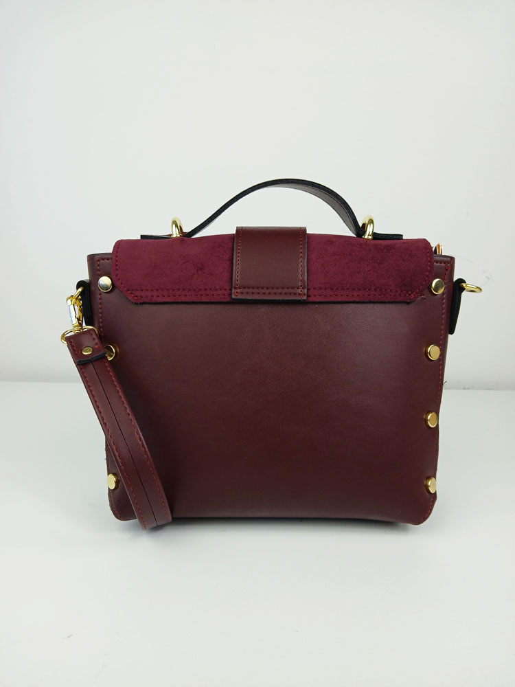 Bordová crossbody kabelka Laura Biaggi DX-JS104-bordo