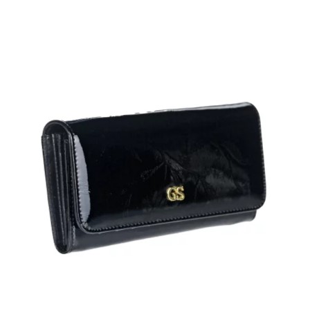 Dámska kožená peňaženka GROSSO GS-76110-LPC-black