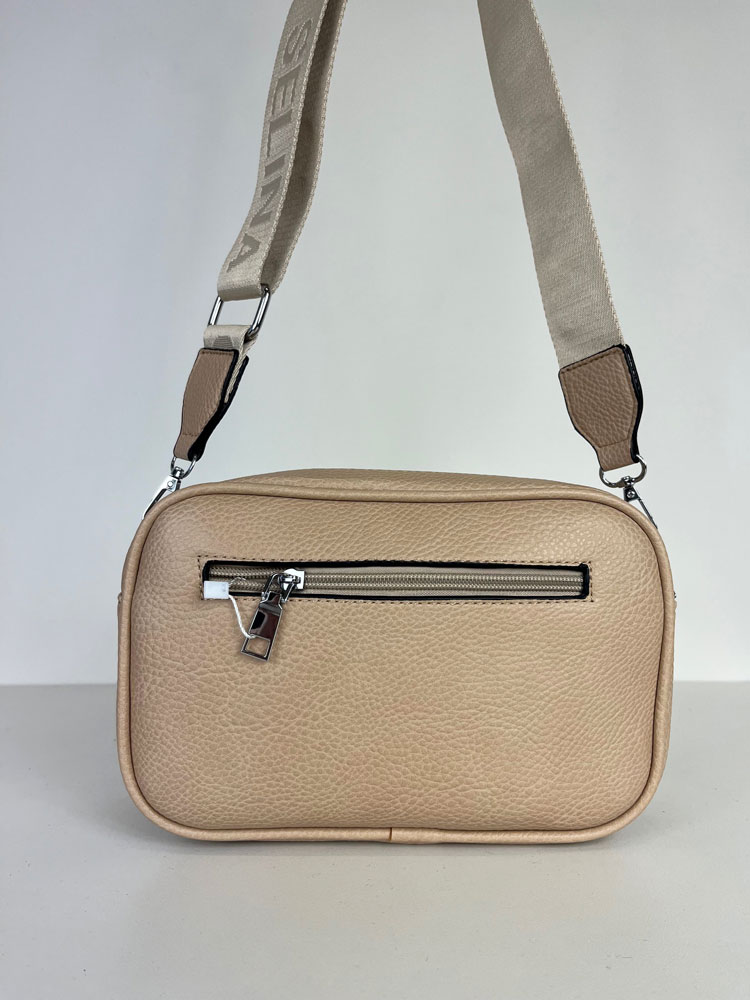 Béžová crossbody kabelka SS8017-apricot
