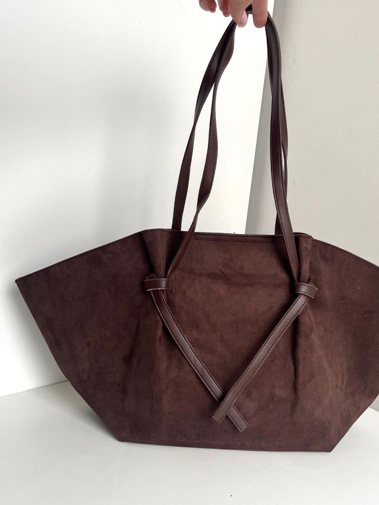 Tmavohnedá kabelka na rameno 58159-1-coffee