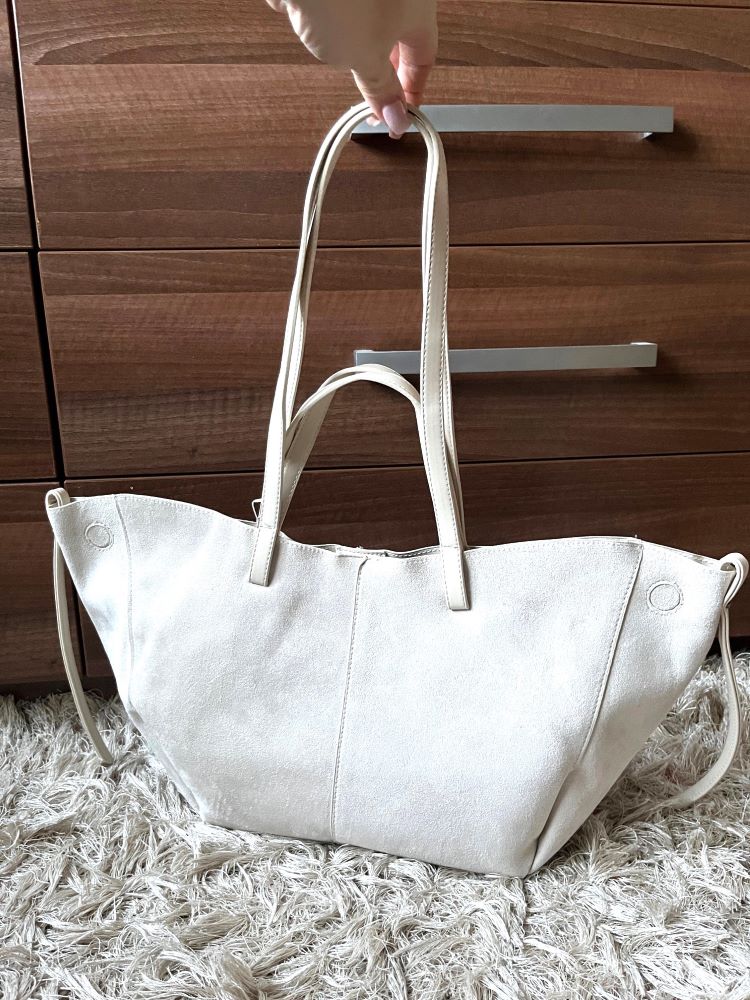 Béžová kabelka na rameno 8509A-beige