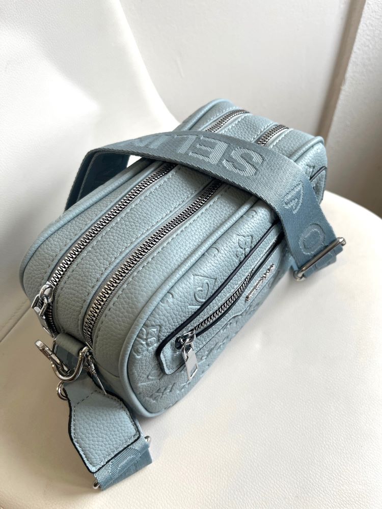 Modrá crossbody kabelka Y8017-blue