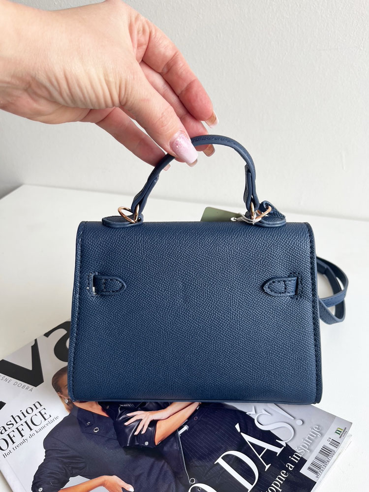 Mini kabelka do ruky/crossbody D44-navy
