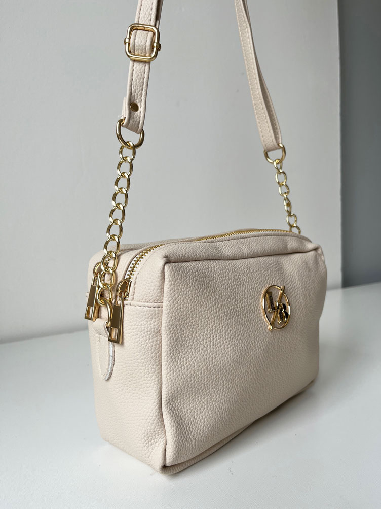 Krémová crossbody Laura Biaggi DX-JS-22-1-creamECO2