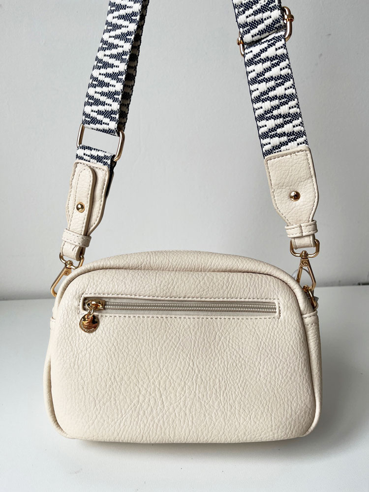 Crossbody kabelka Lulu Castagnette LULU-P24051-cream