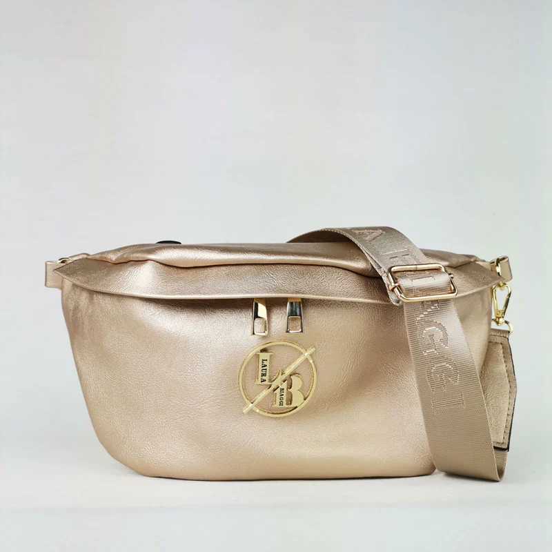 Zlatá crossbody kapsička Laura Biaggi DX-JS-182-gold