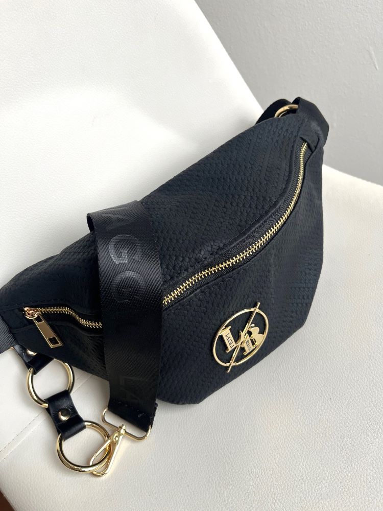 Čierna ľadvinka Laura Biaggi DX-KB82-blackTEX