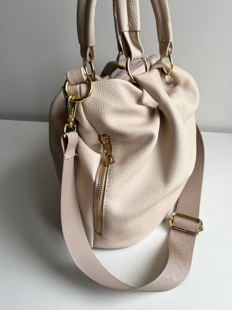 Kabelka do ruky GROSSO béžová