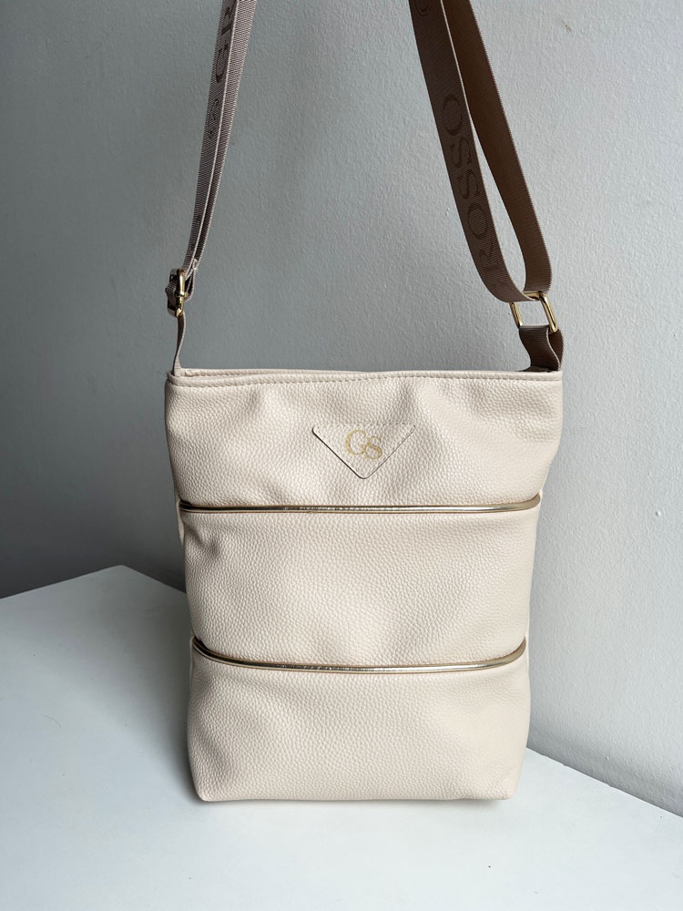 Crossbody kabelka GROSSO béžová