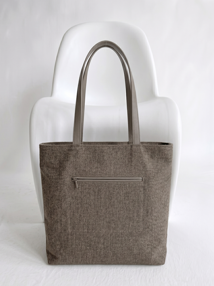 Shopper kabelka Laura Biaggi čokoládová | Elegantná kabelka na rameno