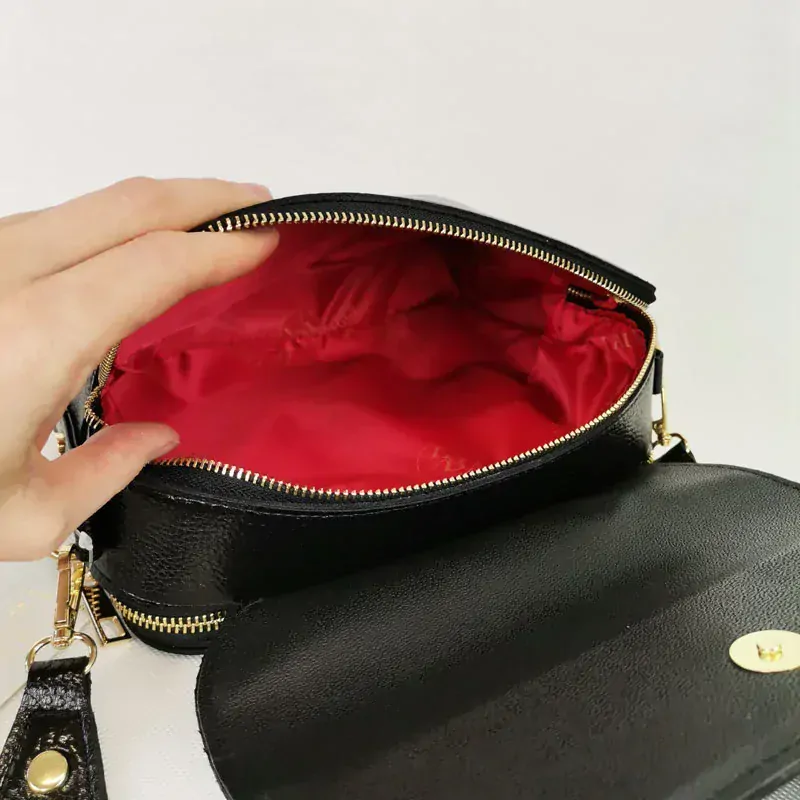 Čierna crossbody kabelka Laura Biaggi DX-JS170-blackZAM