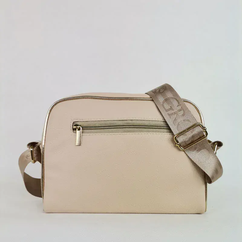 Béžová crossbody kabelka GROSSO GS-77-beige