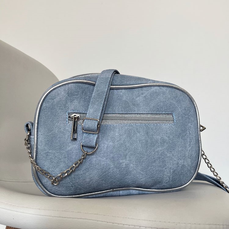 Dámska crossbody kabelka GROSSO GS-3119-jeans