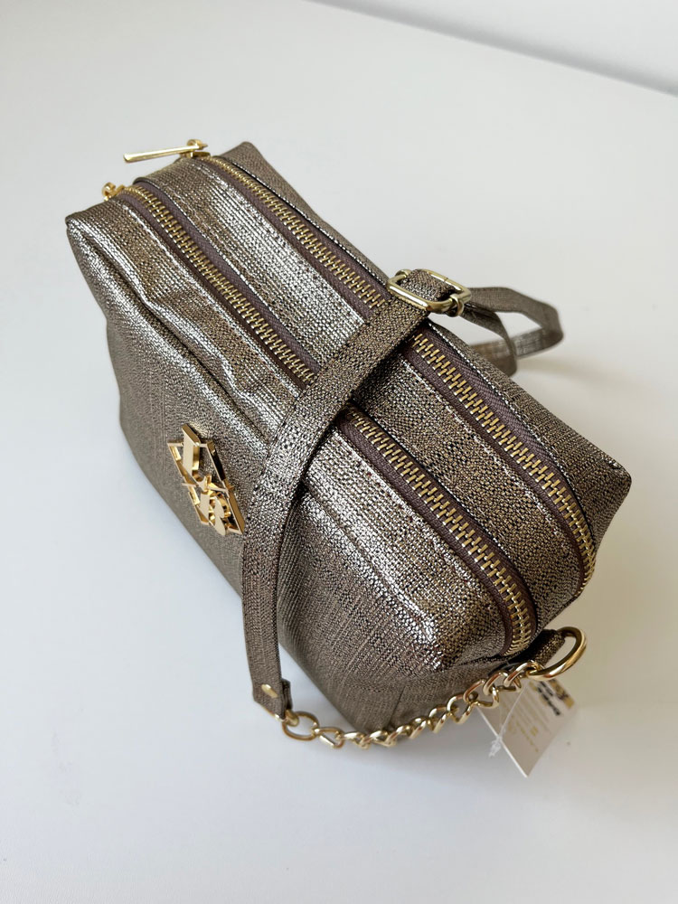 Zlatá crossbody Laura Biaggi DX-JS-22-1-dark gold