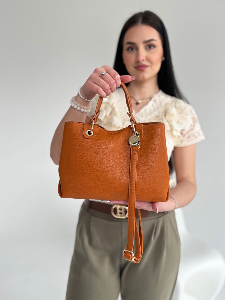 Hnedá kabelka do ruky SS2024-26-brown