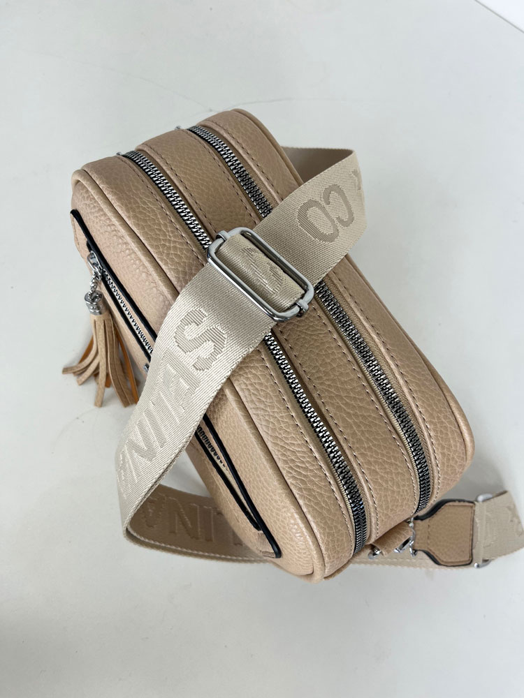Béžová crossbody kabelka SS8017-apricot