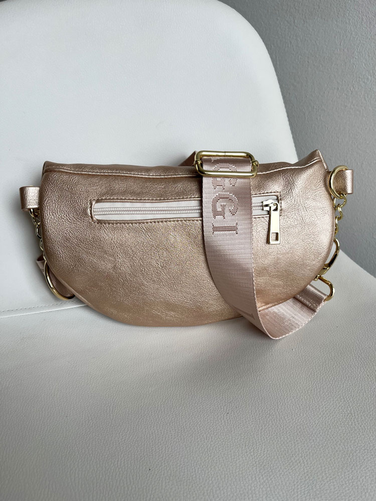 Zlatá crossbody kapsička Laura Biaggi DX-JP70-goldMAT