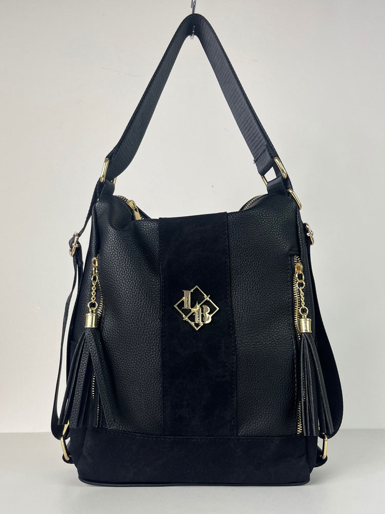 Čierna kabelka / vačok Laura Biaggi DX-322184-blackZAM