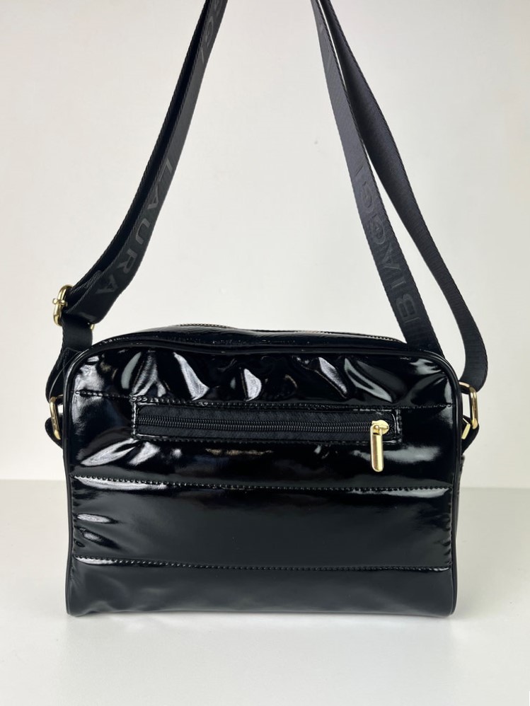 Čierna crossbody kabelka Laura Biaggi DX-KB77-blackLAKpik