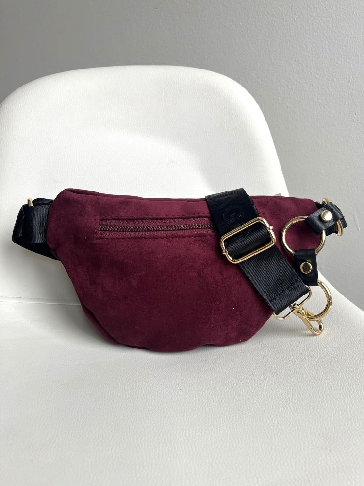 Bordová crossbody kapsička Laura Biaggi DX-KB82-bordoZAM