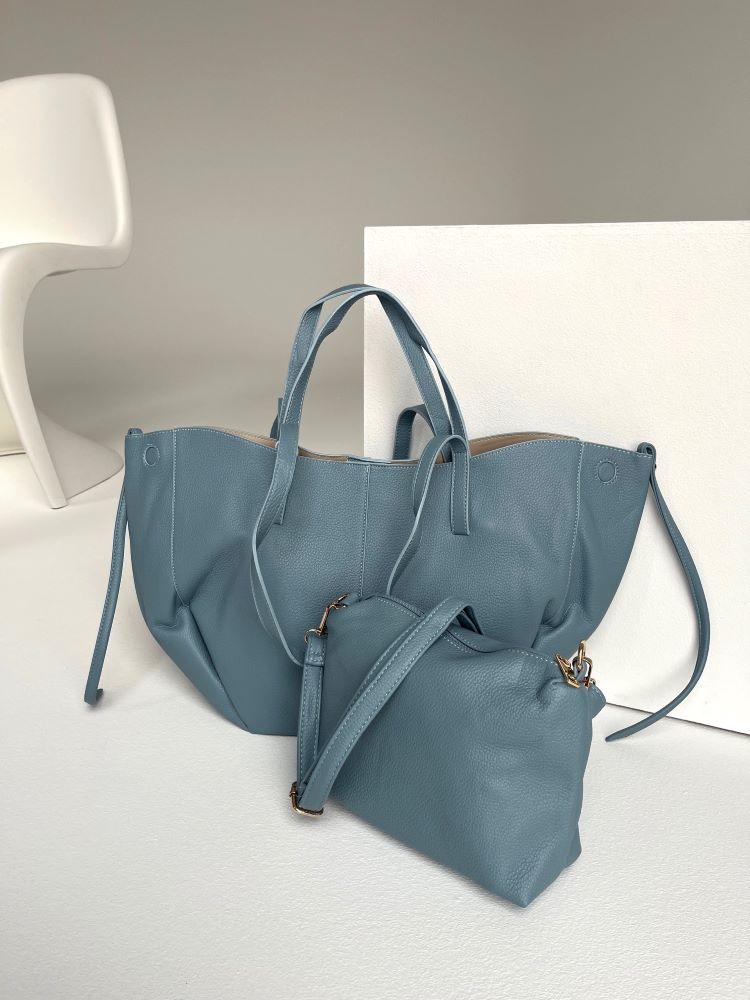 Dámska kabelka v štýle Poléne ART58162-l.blue