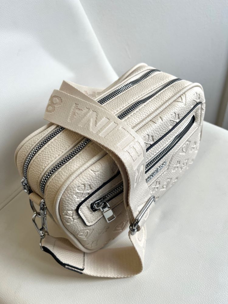 Béžová crossbody kabelka Y8017-beige