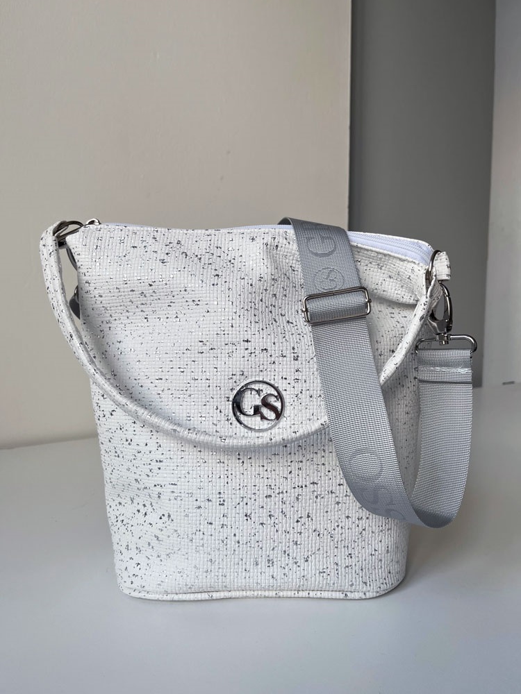 Kabelka na rameno/crossbody GROSSO GS-JPS022-white