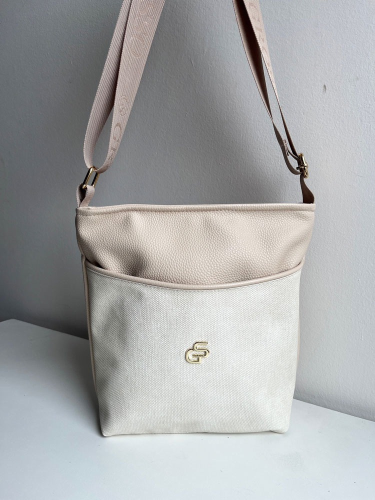 Crossbody kabelka GROSSO béžová