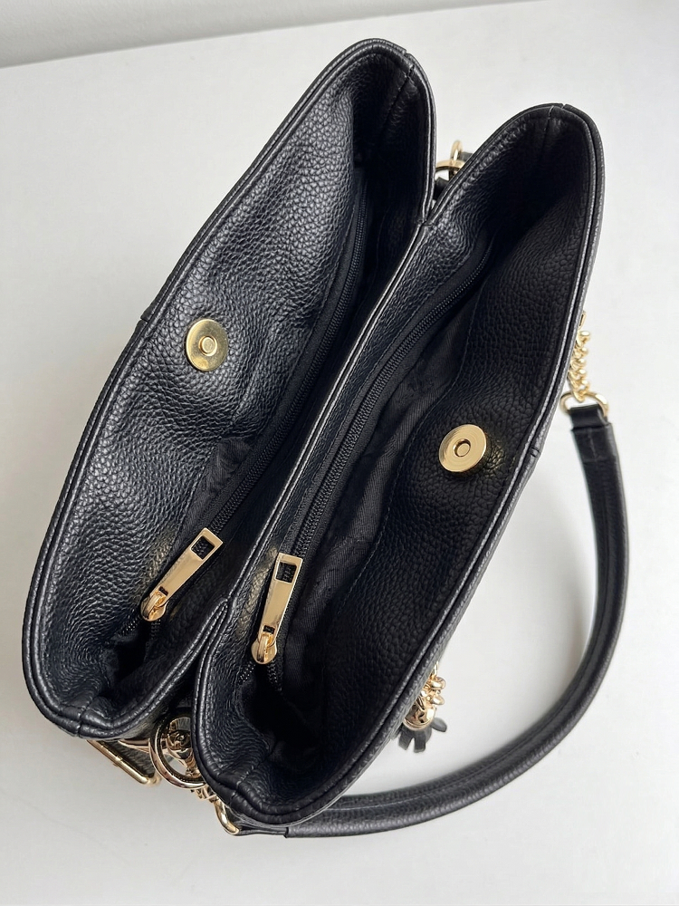 Kabelka na rameno GROSSO čierna