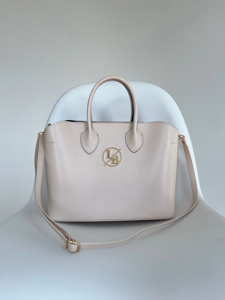 Béžová kabelka do ruky Laura Biaggi - elegantná 2v1