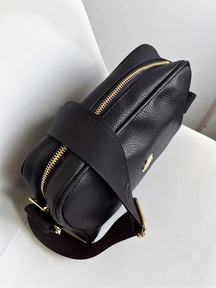Čierna crossbody kabelka GROSSO