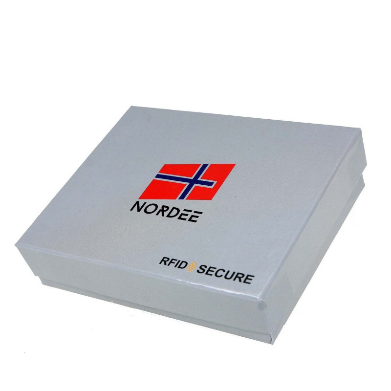 Čierna pánska minipeňaženka NORDEE GW3822-black
