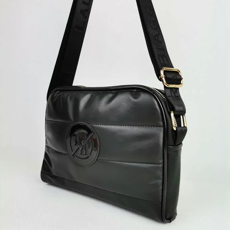 Prešívaná crossbody kabelka Laura Biaggi DX-KB77-blackNEW