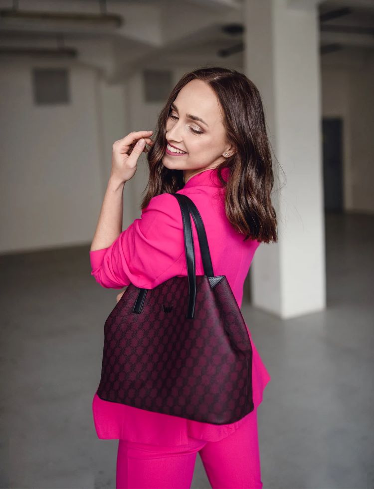 Kabelka do ruky s kapsičkou VUCH Roselda MN Roxan