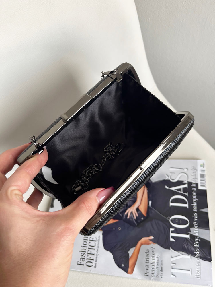 Čierna spoločenská kabelka Z8060-black