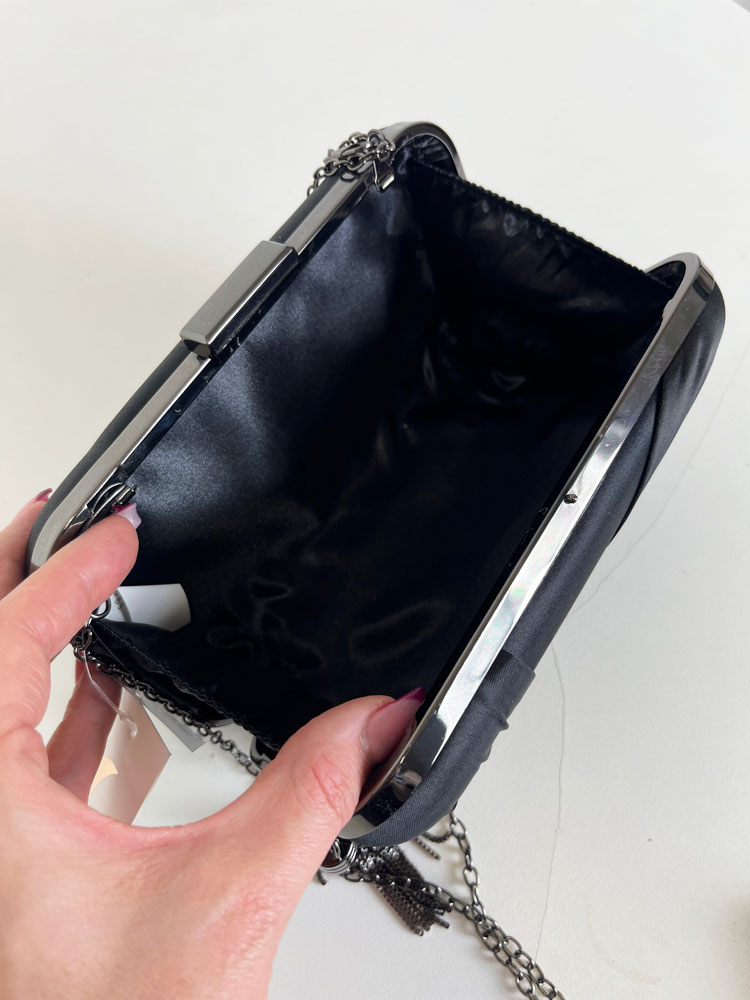 Čierna spoločenská kabelka Z8068-black