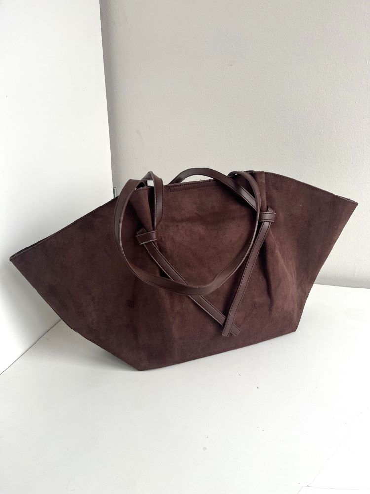 Tmavohnedá kabelka na rameno 58159-1-coffee