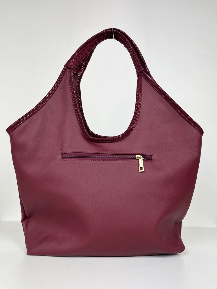 Bordová kabelka na rameno Laura Biaggi DX-S2444-bordo