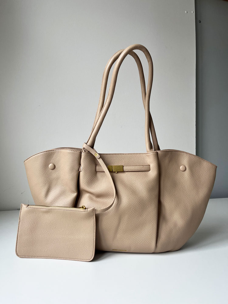 Svetlohnedá kabelka na rameno RS5022-sand